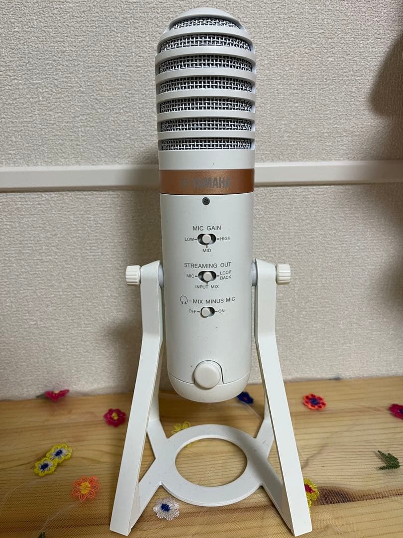 AG-01 コンデンサーマイク ホワイト
