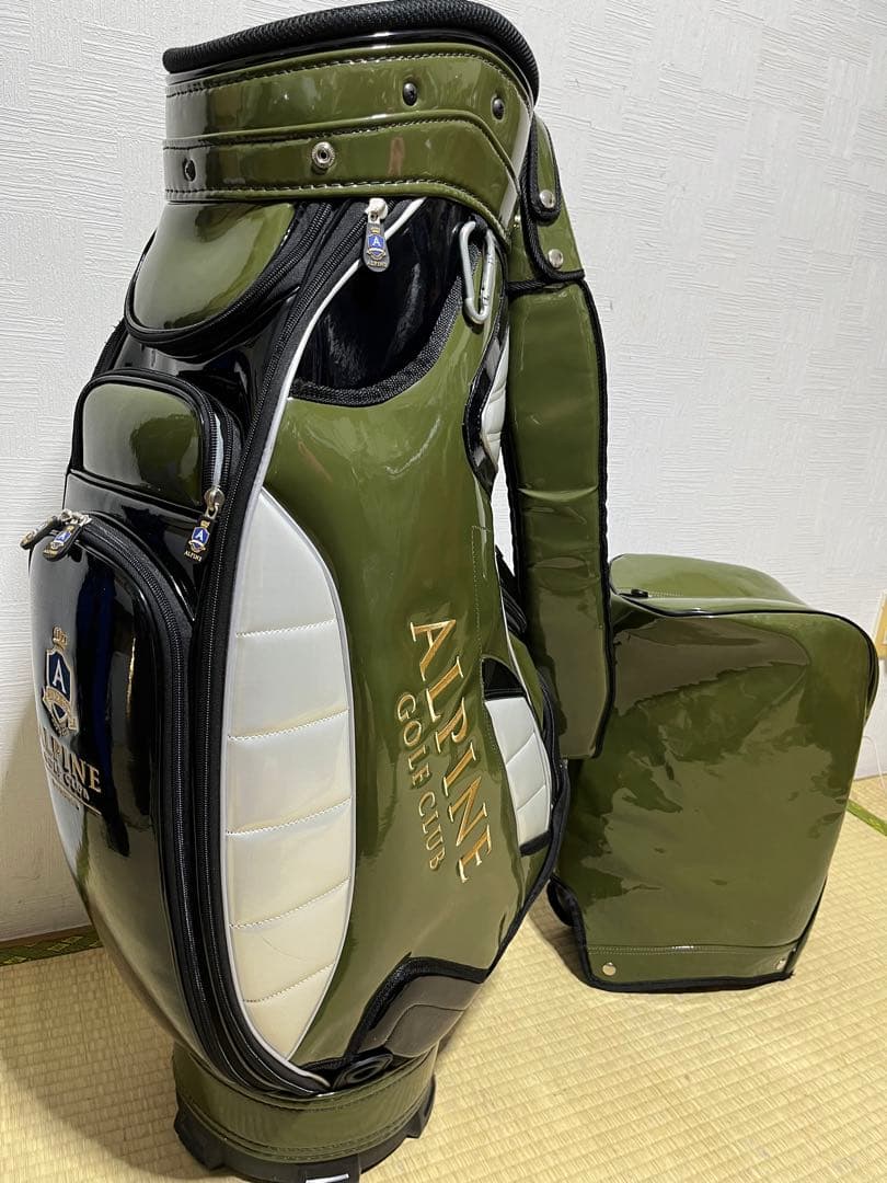 激レア!オーダーメイド！タイの名門アルパイン　ALPINE ゴルフキャディバッグ