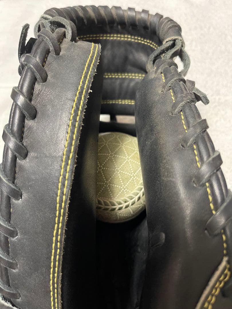 Mizuno プロステイタス キャッチャーミット 黒