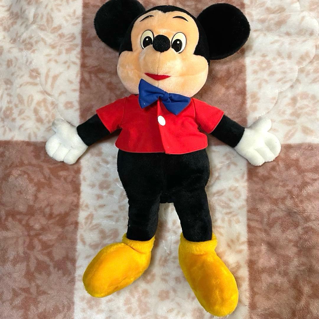 ミッキーマウス ぬいぐるみ 特大サイズ約80cm