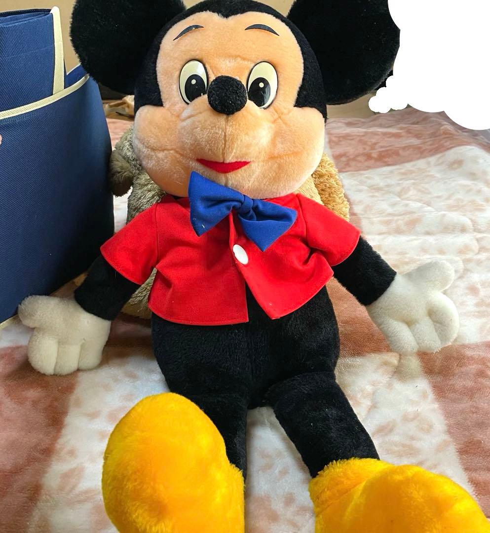 ミッキーマウス ぬいぐるみ 特大サイズ約80cm