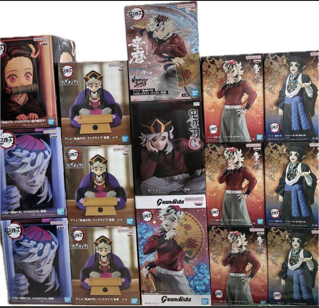 鬼滅の刃 童磨 禰豆子　獪岳　フィギュア