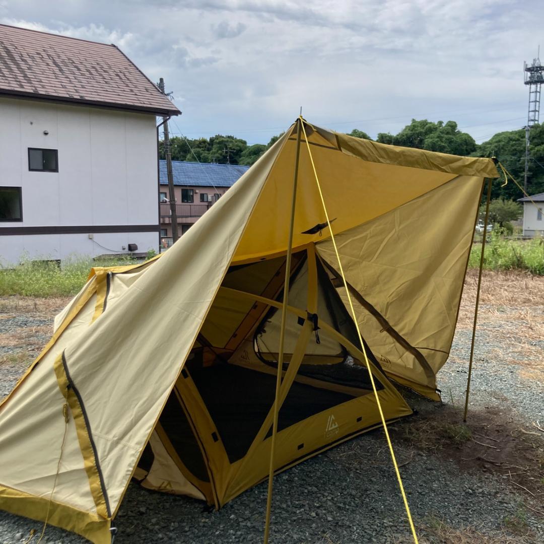 美品☆ アイキャンプ ラクバイン icamp rakubain ソロキャンプ