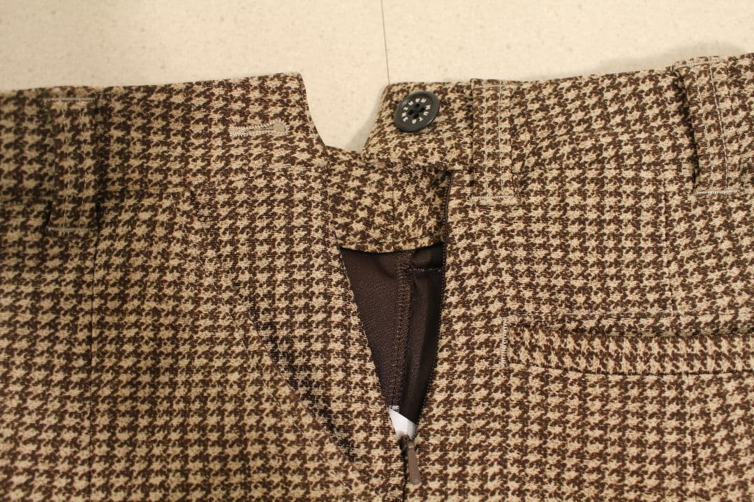 最終値下　muta MARINE 千鳥柄 プリーツスカート インナー付 ゴルフ