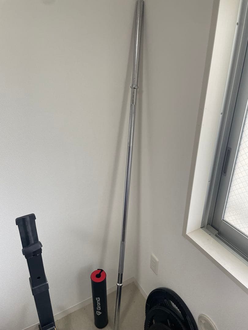 引き取り限定！！BODYMAKERバーベル135キロセット トレーニングベンチ