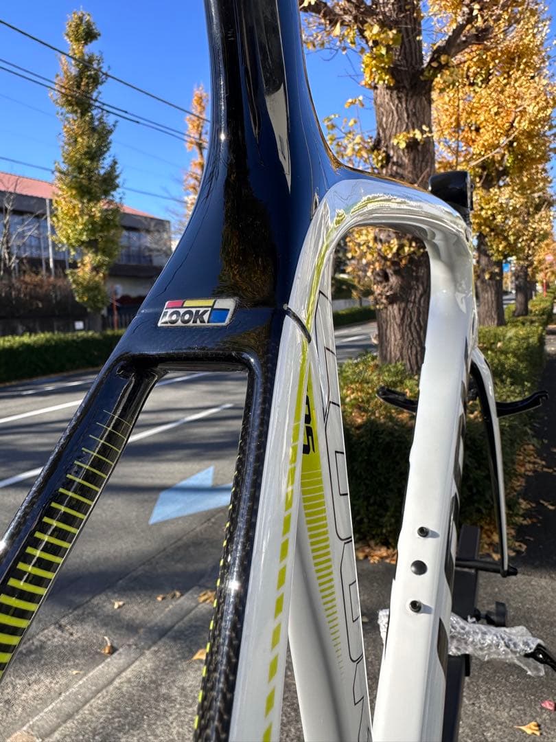 直取り18ok look695 Aerolight ルック フレームセット m