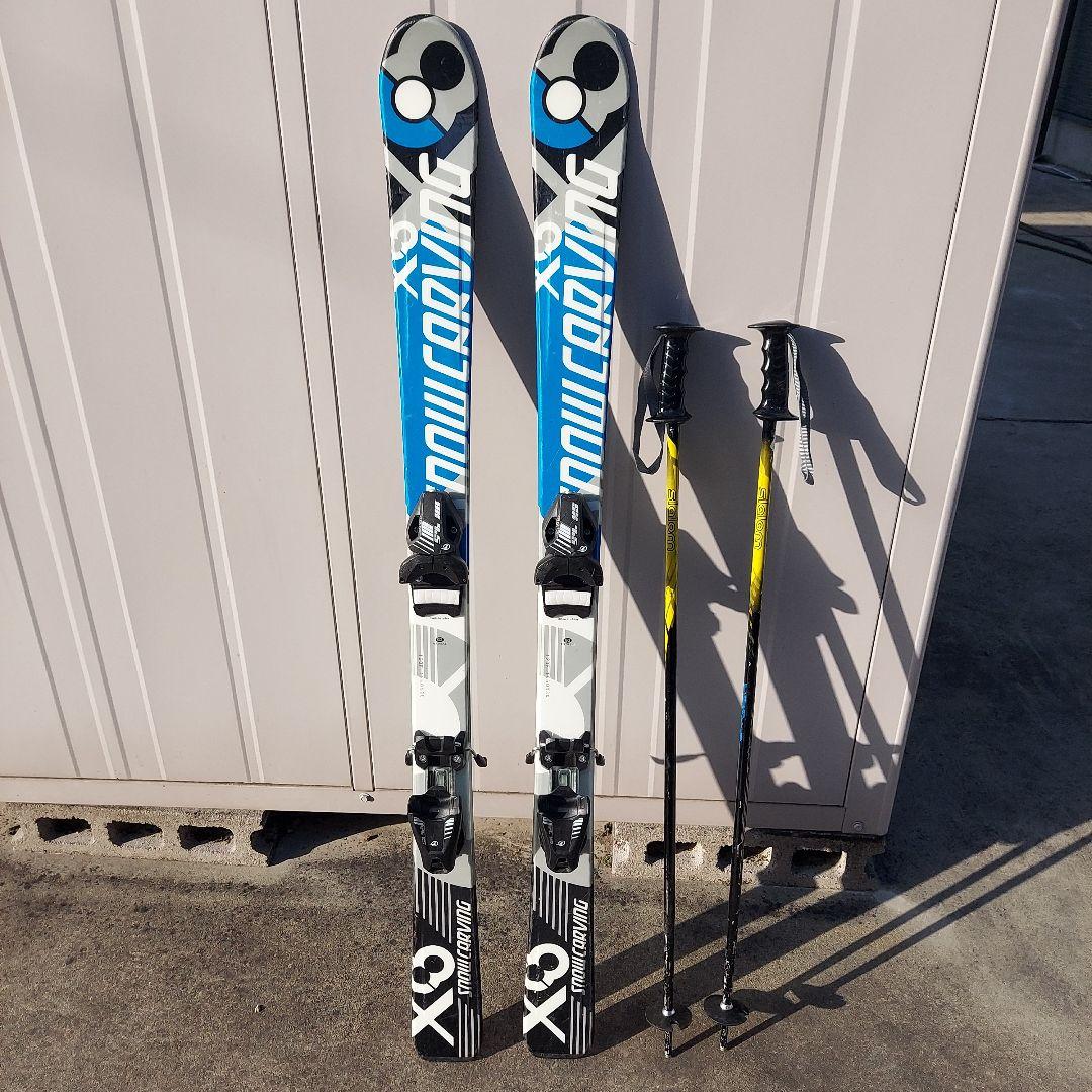 S*E様 CARING ジュニアスキー　スキー板　ストック　セット　12