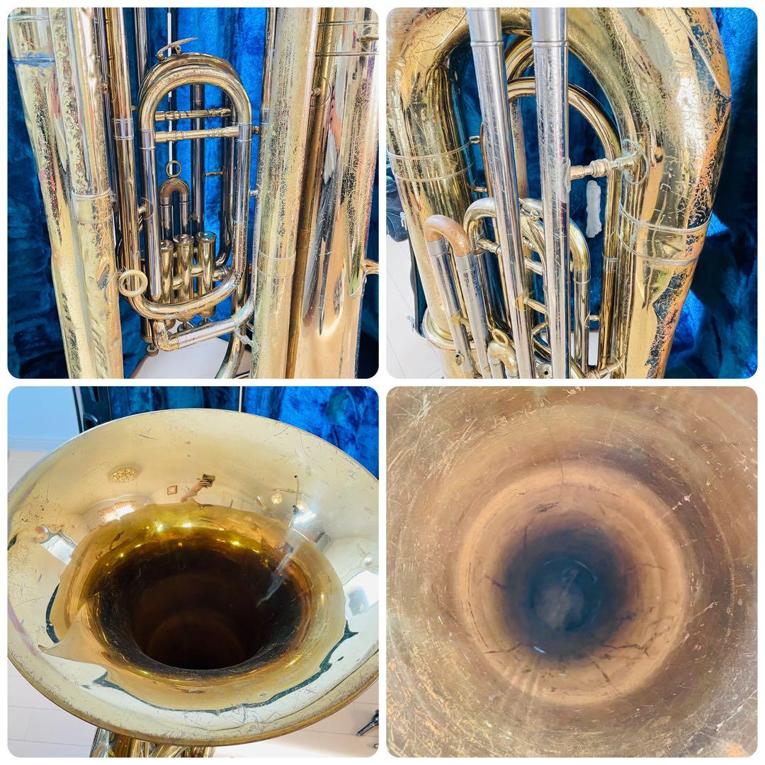 YAMAHA ヤマハ YBB-321 チューバ ハードケース付 動作未確認