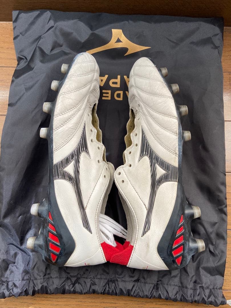 Mizuno Morelia Neo ホワイト/レッド 25.5cm