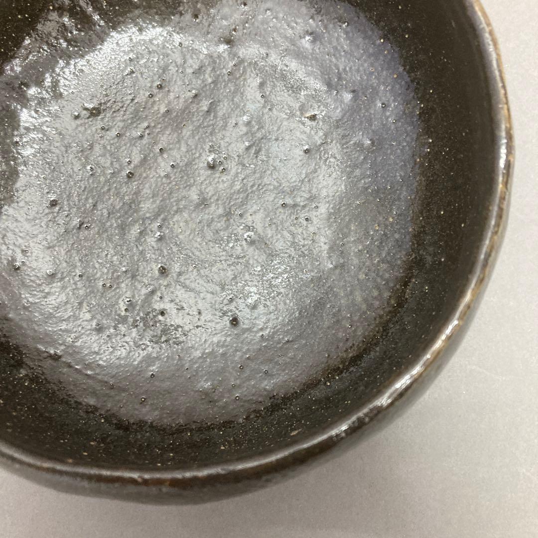 茶道具　茶碗　黒馬盥　道年釜　茶碗（黒茶腕）　自作　S17TW