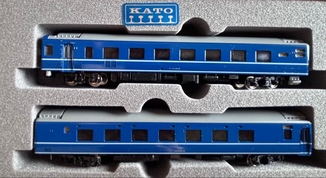 鉄道模型　KATO Nゲージ 青　7両