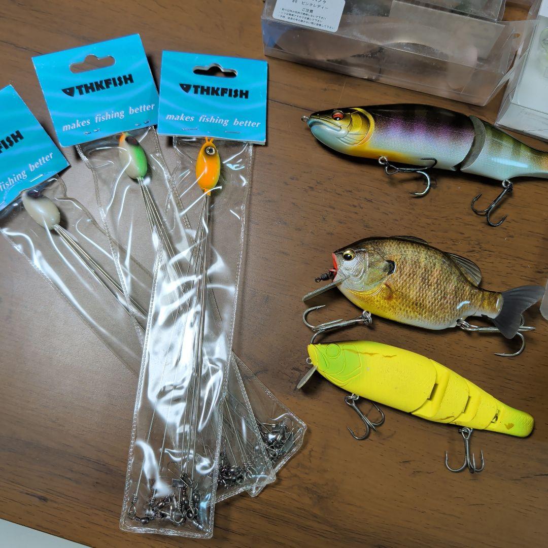 ビッグベイト、羽根モノ、スイムベイト、ショルダー