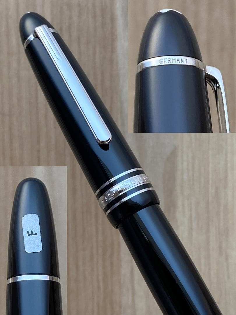 未使用に近い モンブラン ル・グラン プラチナP146 万年筆 14K 保証書付