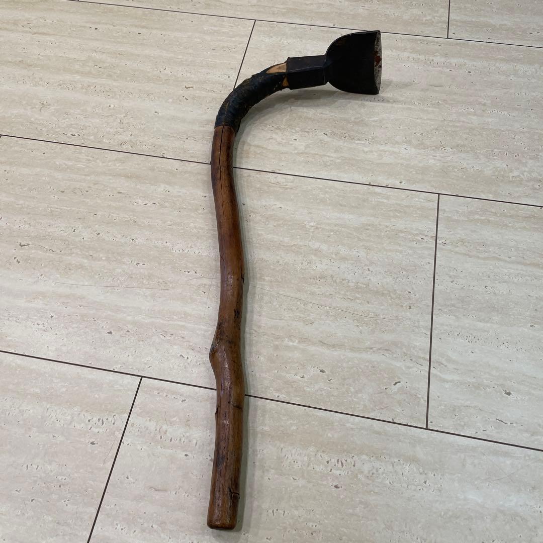 釿（ちょうな）手斧　大工道具 　古道具　アウトドア