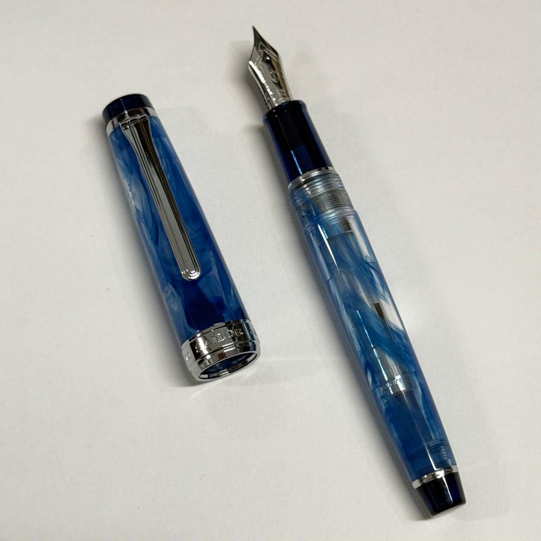 SAILOR セーラー VEILIO ヴェイリオ 万年筆 ブルー 中細 プロギア