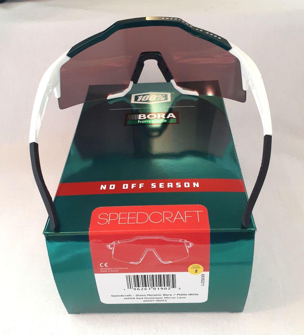 100% Speedcraft BORA ワンハンドレッド サングラス