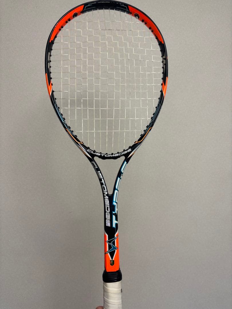 Speed Custom Edge テニスラケット ブラック/オレンジ