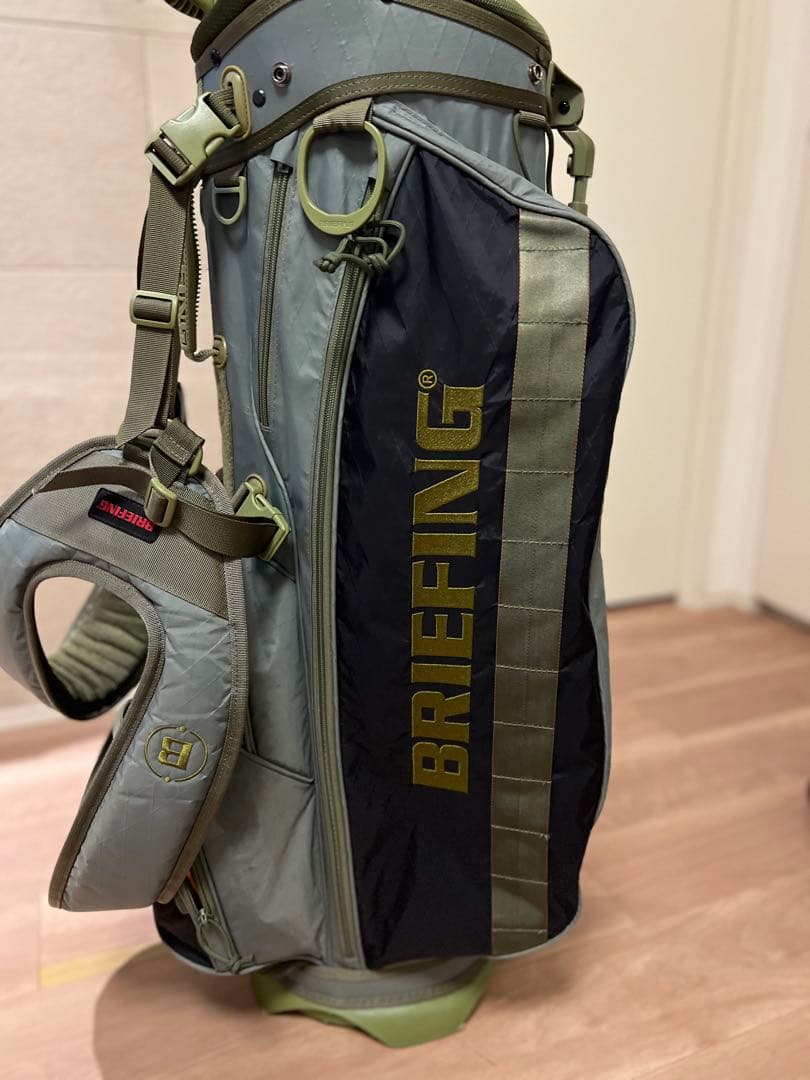 BRIEFING ゴルフキャディバッグ CR-4 レンジャーグリーン