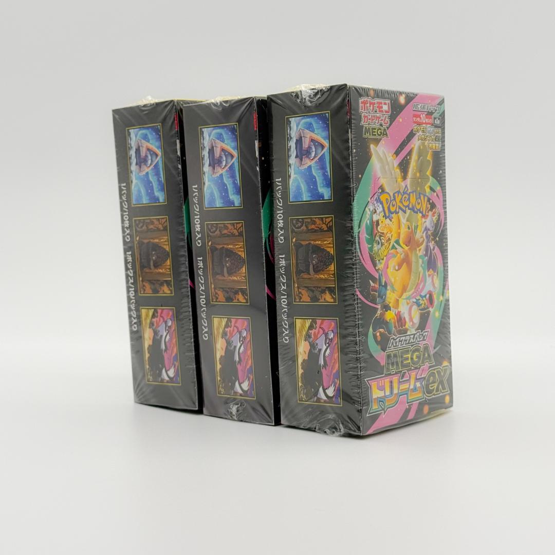 MEGAドリームex 3BOX 新品未開封 シュリンク付き