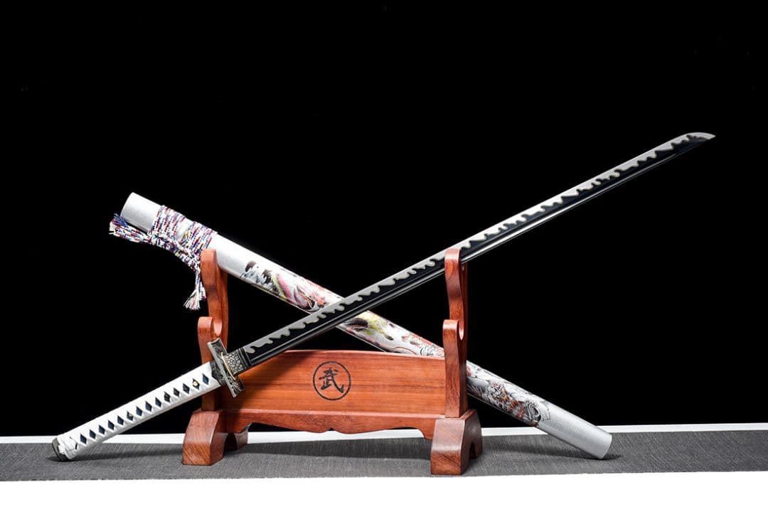 武具　刀装具　日本刀　模造刀 【七色の竜王】 横刀 直刀