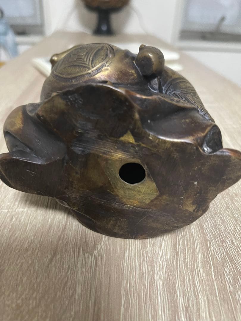 銅製 置物七福神 財神大黒天 幸福 縁起物