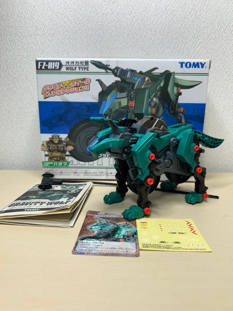 ゾイド　グラビティーウルフ　グラビティーサイクス　グラビティザウラー