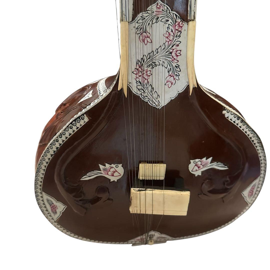 インド　民族楽器　シタール