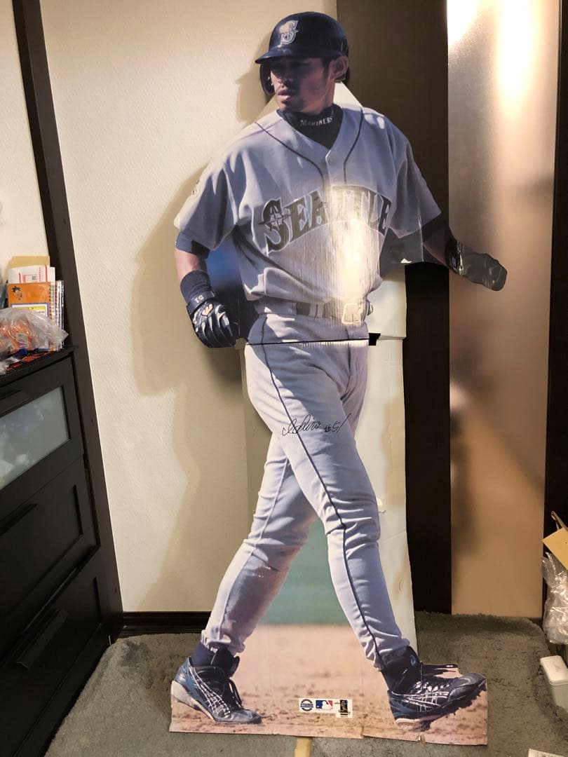 野球殿堂 ICHIRO イチロー 直筆サイン入り 等身大パネル MLB メジャー