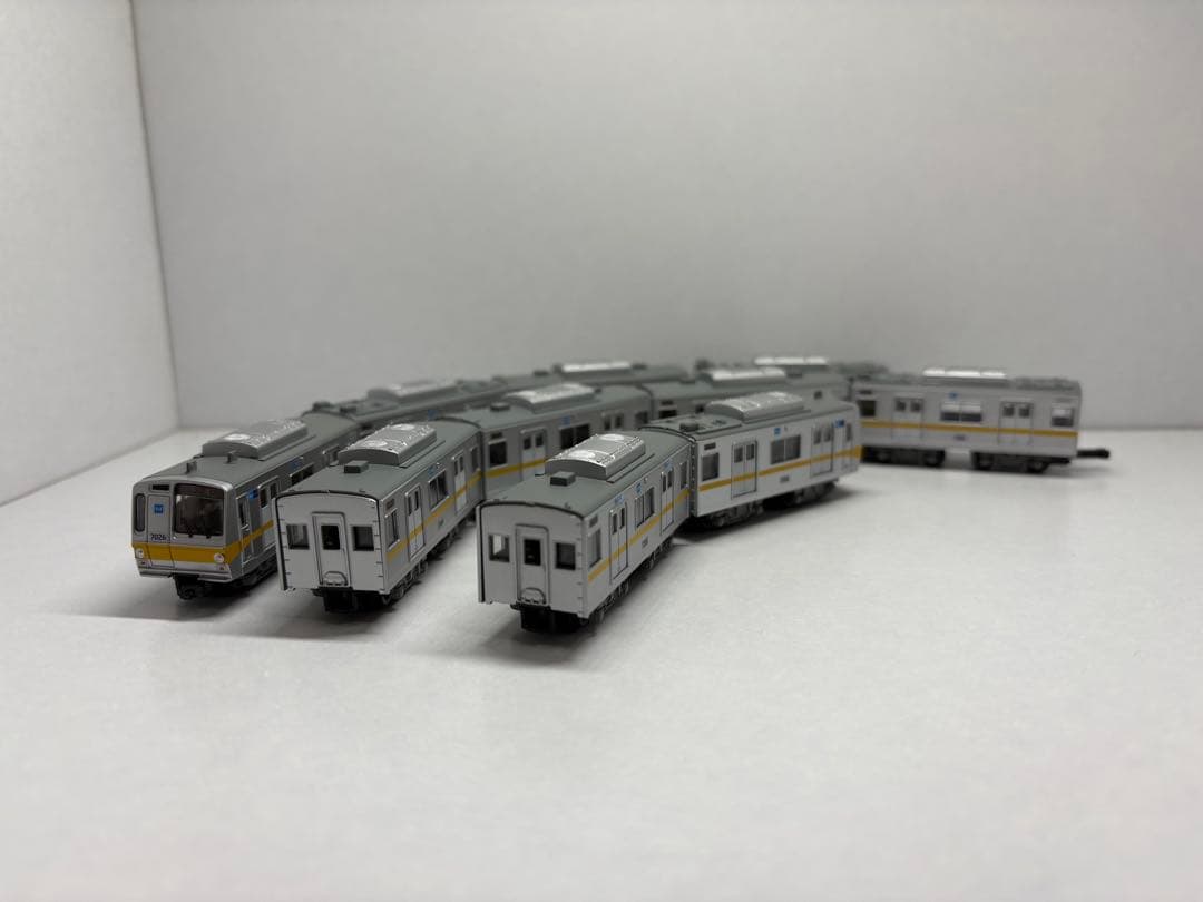 Bトレ 東京メトロ有楽町線7000系 黄帯 10両