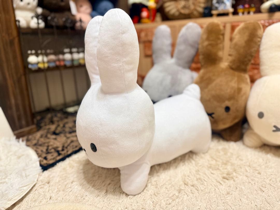 ブルーナアニマル 特大 ぬいぐるみ 6体セット うさぎ ミッフィー 人形