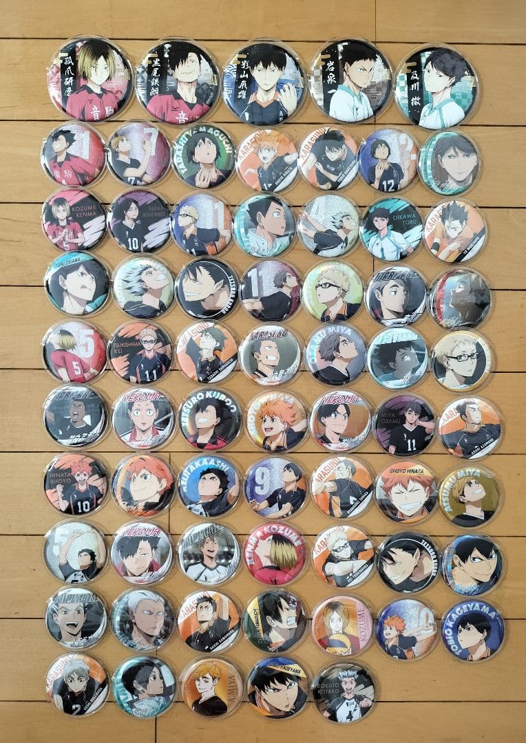 【最終価格】アニメグッズ 缶バッチ 大量まとめ売り！　270個以上！