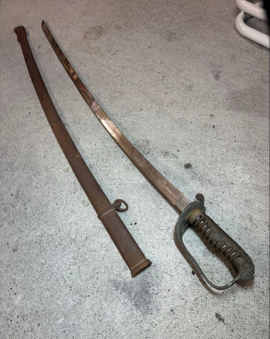 日本軍　騎兵用指揮刀　軍刀　日本陸軍　模造刀