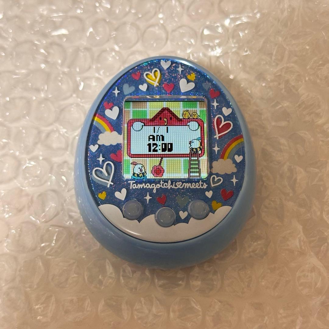 たまごっちみーつ　メルヘンみーつver. ブルー ネックストラップ付き