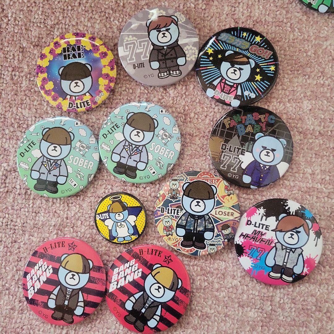 BIGBANG KRUNK 缶バッジ G-DRAGON SOL D-LITE