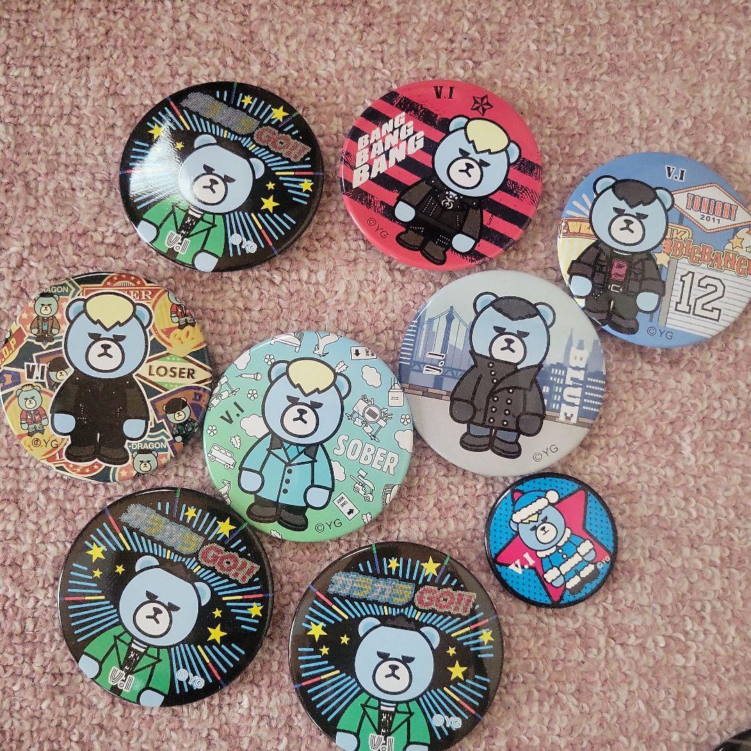 BIGBANG KRUNK 缶バッジ G-DRAGON SOL D-LITE