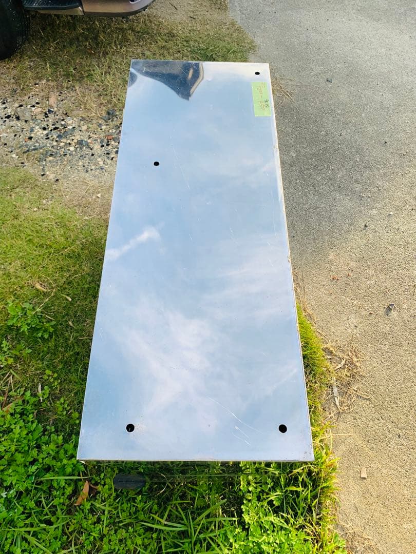 戸棚 ステンレス製収納　業務用　扉付き　高さ調整可能棚付き　120cm