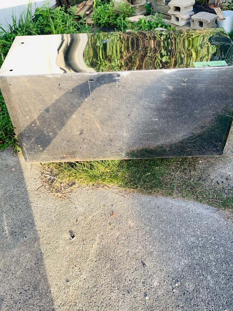 戸棚 ステンレス製収納　業務用　扉付き　高さ調整可能棚付き　120cm