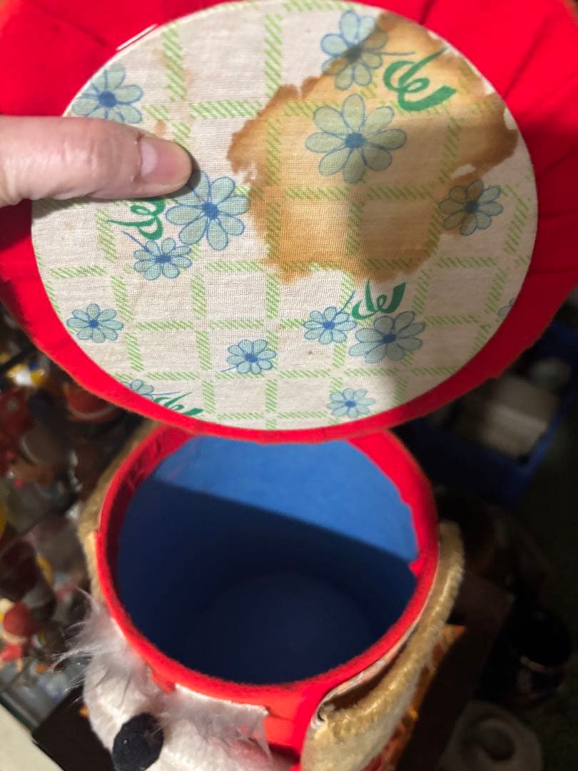 昭和レトロ　わんちゃん　犬　レトロポップ　小物入れ　ボックス　希少　当時物