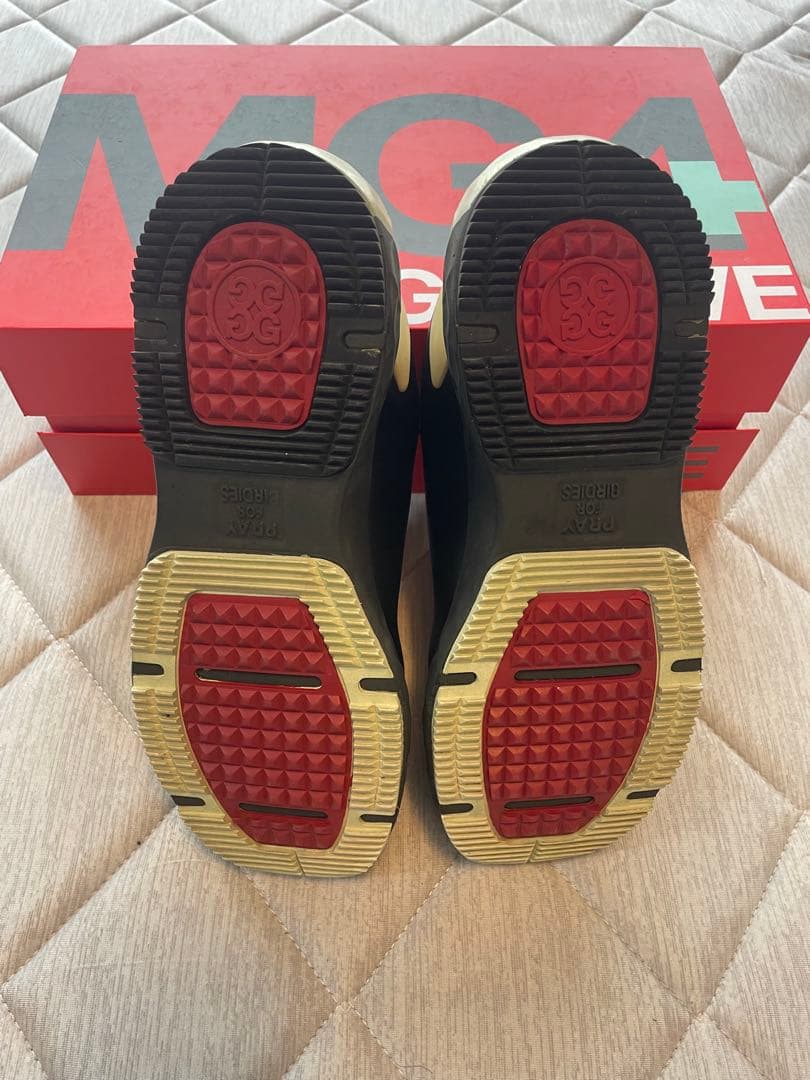 G/FORE ジーフォア　ゴルフシューズ スパイクレス　ブラック/レッド