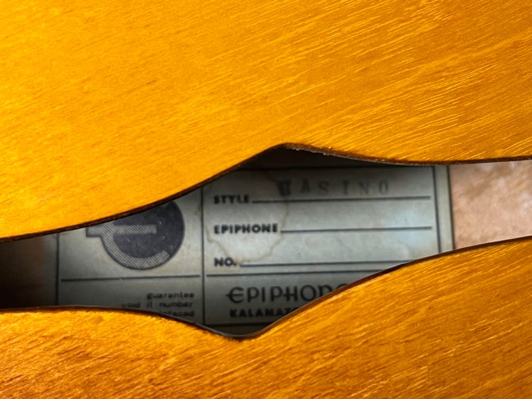 epiphone casino 70年代マツモクcasino ブルーラベル