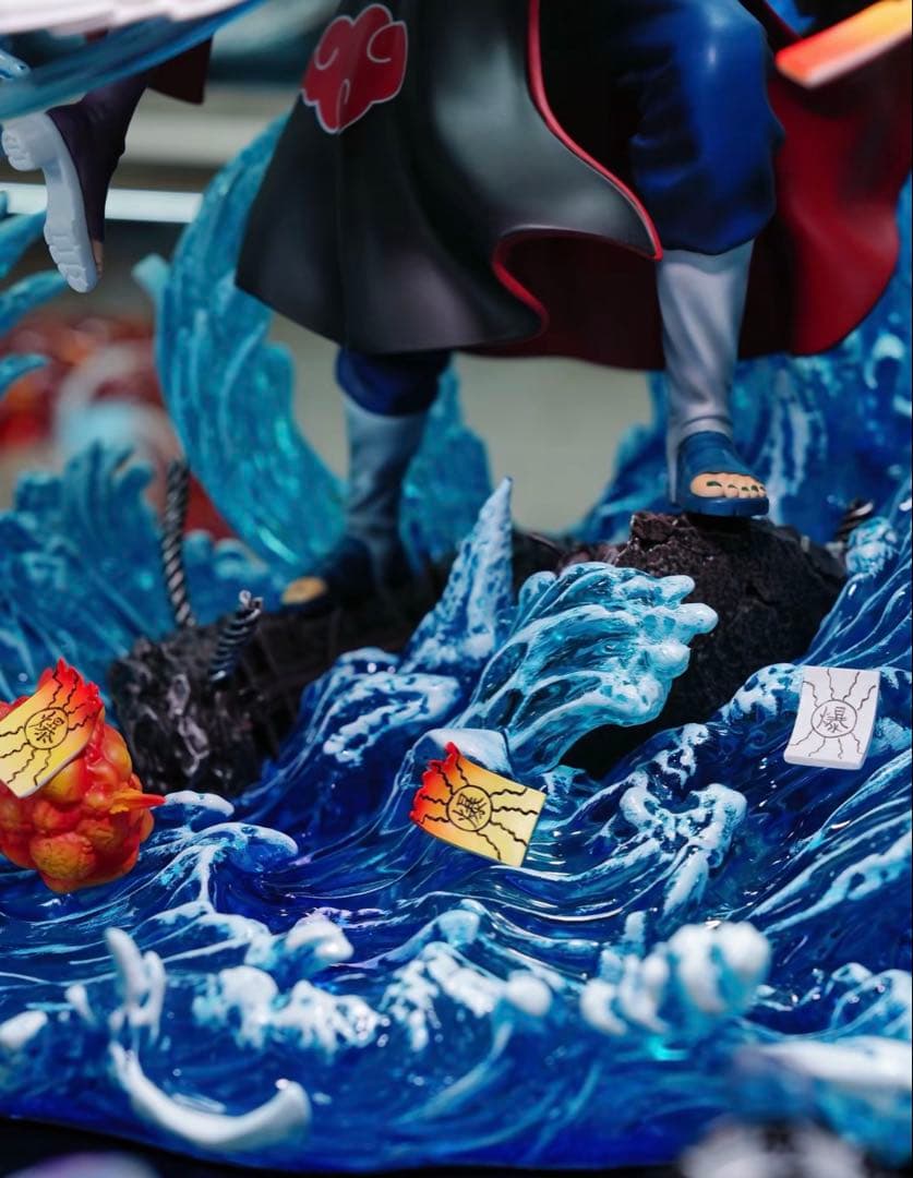 うちはオビトVS小南　フィギュア　ナルト疾風伝　NARUTO　ガレージキット