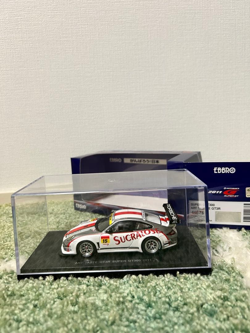 EBBRO　スーパGT 1/43サイズ　ミニカー3台セット