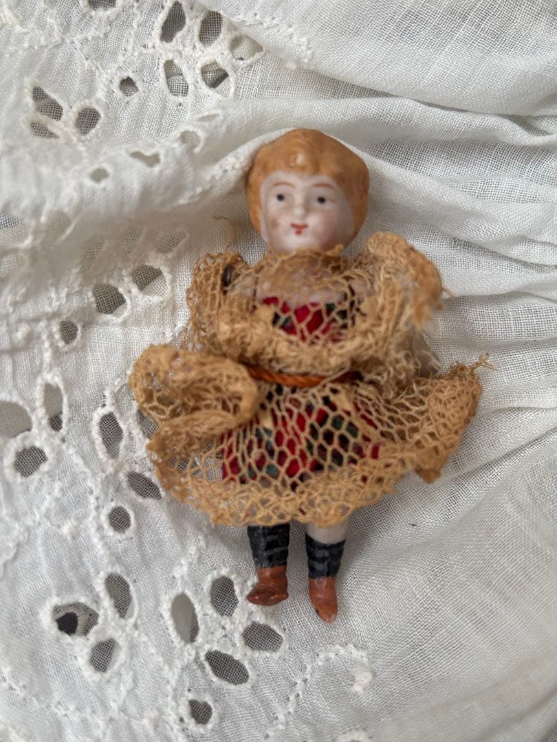 アンティーク オールビスクドール ビスクドール ドールハウスドール ミニチュア