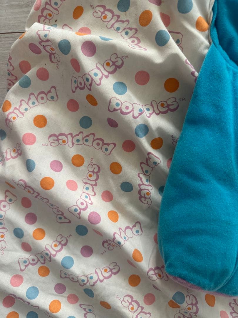 アメリカ購入ポップルズ寝袋ヴィンテージ USAケアベア　レア