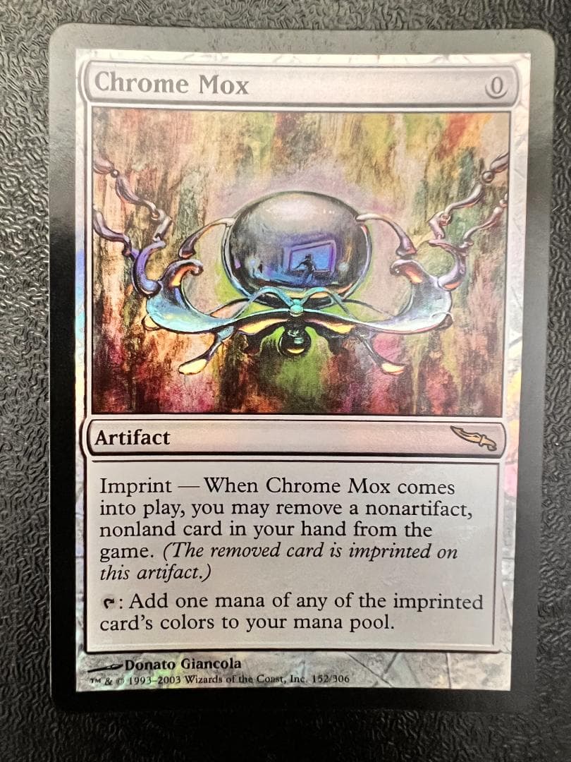 foil　初版「MRD」金属モックス/Chrome Mox　英語１枚