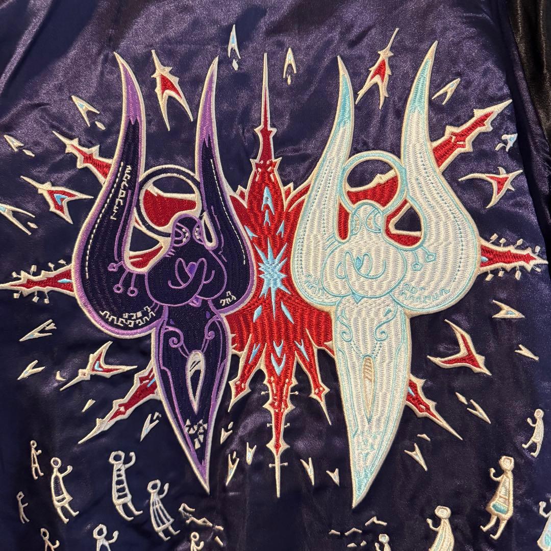 ファイナルファンタジーXIV　刺繍ジャンパー　＜ハイデリン＆ゾディアーク＞