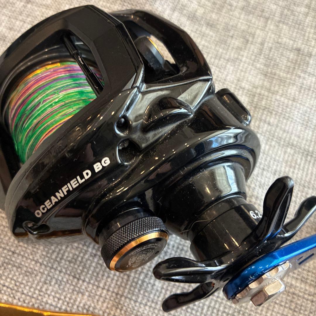 オーシャンフィールド BG ベイトリール　アブガルシア