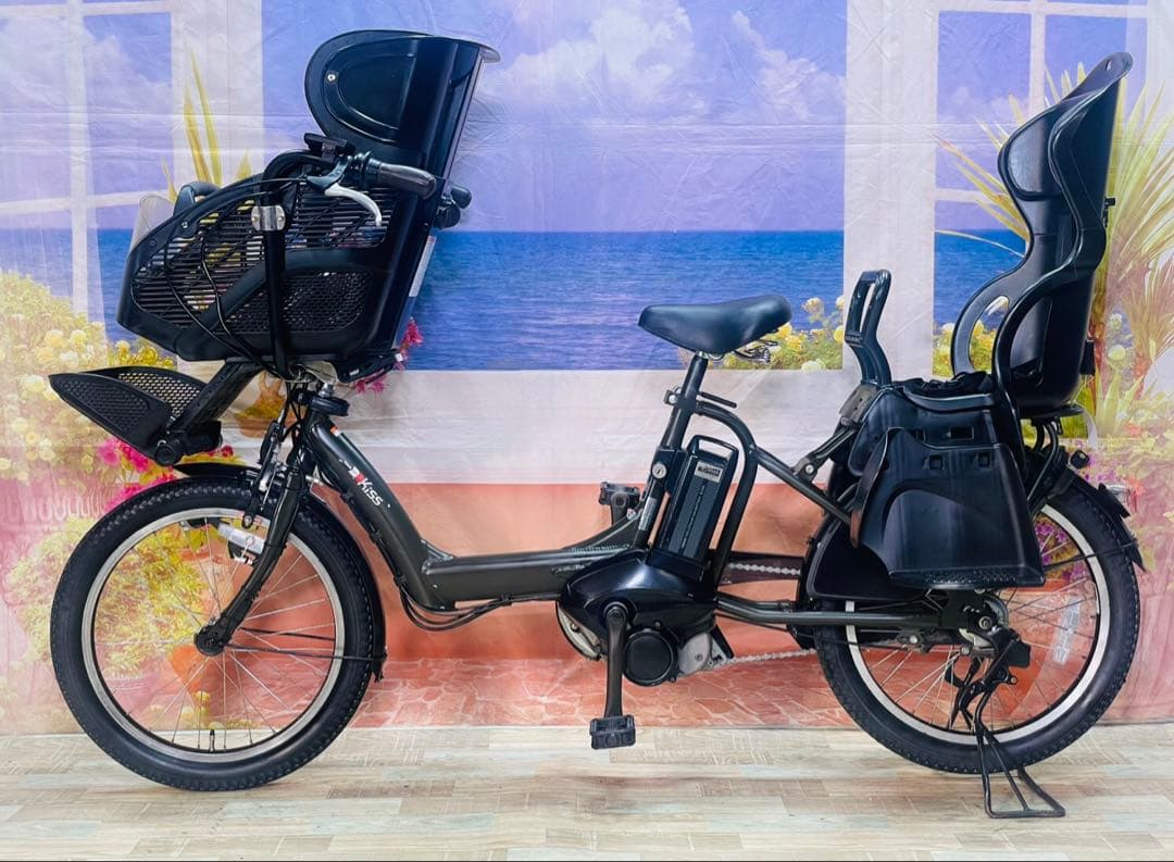 ヤマハパスキス⭐️人気モデル！子供乗せ電動アシスト自転車Y3420