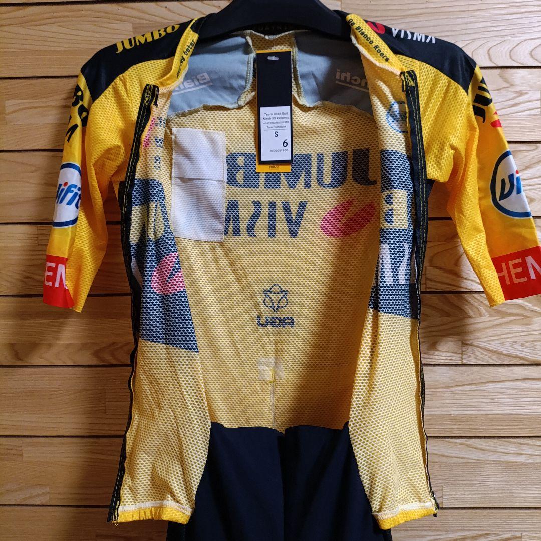 支給品　Jumbo visma　メッシュロードスーツ　トムデュムラン　ヴィスマ