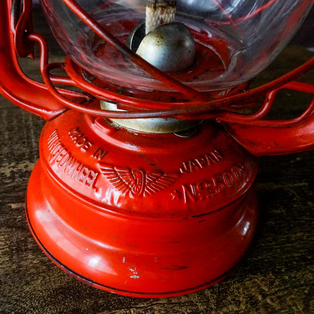 WINGED WHEEL 500 Red 037 ハリケーンランタン